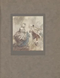„Aztán az öreg Fezziwig kiállt, hogy Mrs. Fezziwiggel táncoljon”, 1915
